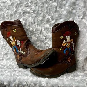 Toy Story 4 Western Boots Kids Sz 12